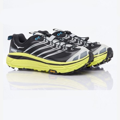 Hoka One One Mafate 3.2 Trail Running Shoes | 1141572-BHK | Durable Cushioned Outdoor Sneakers