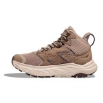 HOKA ONE ONE Anacapa 2 Mid GTX Hiking Boots in Dune/Oxford Tan with GORE-TEX Waterproof Technology and Vibram Outsole, Model 1141633-DOTN