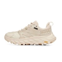 HOKA ONE ONE Anacapa Low GORE-TEX 1130531-ESSN 防水ハイキングシューズ | Eggnog & Shifting Sand 軽量クッション性オールテレインシューズ | 耐久性と通気性のある高性能アウトドアシューズ