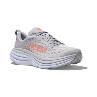 Hoka One One Bondi 7 Running Shoes | 1110519-HMSH | Lightweight Cushioned Grey Comfortable Sneakers