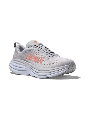 Hoka One One Bondi 7 Running Shoes | 1110519-HMSH | Lightweight Cushioned Grey Comfortable Sneakers