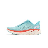 HOKA ONE ONE Clifton 8 1119394-AEBL Running Shoes | Aquarelle Lightweight Cushioned Trainers | High-Performance Comfortable Sports Shoes