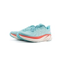 HOKA ONE ONE Clifton 8 1119394-AEBL Running Shoes | Aquarelle Lightweight Cushioned Trainers | High-Performance Comfortable Sports Shoes