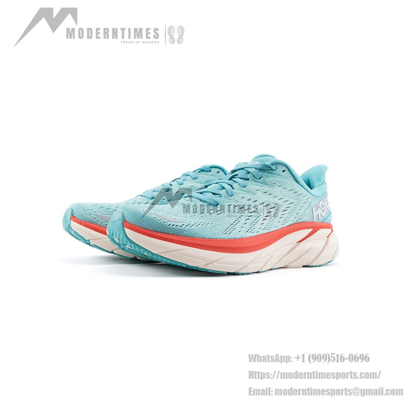 HOKA ONE ONE Clifton 8 1119394-AEBL ランニングシューズ アクアレール – 軽量でクッション性抜群