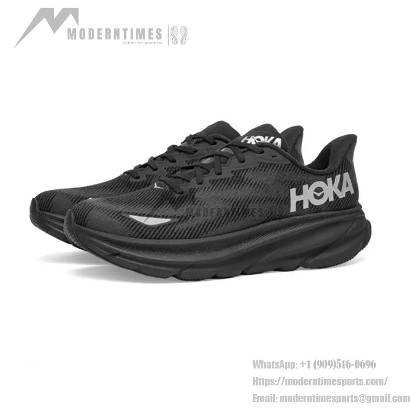 Hoka One One Clifton 9 GTX Waterproof Running Shoes - Model 1141470-BBLC