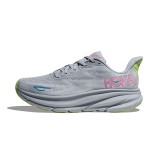 HOKA ONE ONE Clifton 9 Laufschuhe in Grau & Sea Ice