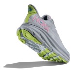 HOKA ONE ONE Clifton 9 Laufschuhe in Grau & Sea Ice