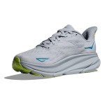 HOKA ONE ONE Clifton 9 Running Shoes in Gull & Sea Ice