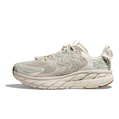 Hoka One One Clifton LS x Satisfy Collaboration Running Shoes | 1143450-CTWW | Lightweight Cushioned Fashion Sneakers