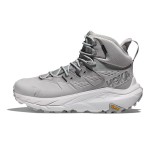 HOKA ONE ONE Kaha 2 GTX Hiking Boots in Harbor Mist/Nimbus Cloud with GORE-TEX Waterproof Technology and Vibram Megagrip Outsole, Model 1130529-HMNCL