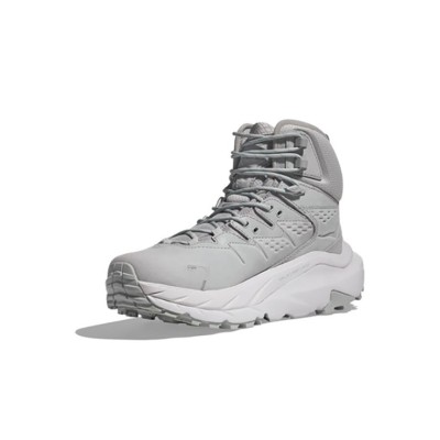 HOKA ONE ONE Kaha 2 GTX Hiking Boots (1130529-HMNCL) - Harbor Mist/Nimbus Cloud, Waterproof with GORE-TEX and Vibram Megagrip Outsole