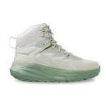 HOKA ONE ONE Kaha GORE-TEX Hiking Boots in Celadon Tint/Basil with GORE-TEX Waterproof Technology and Vibram Outsole, Model 1123370-CTBS