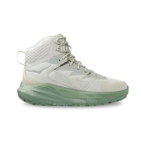 HOKA ONE ONE 카하 GORE-TEX 하이킹 부츠 (1123370-CTBS) - 셀라돈 틴트/바질, 방수 GORE-TEX 및 Vibram 아웃솔