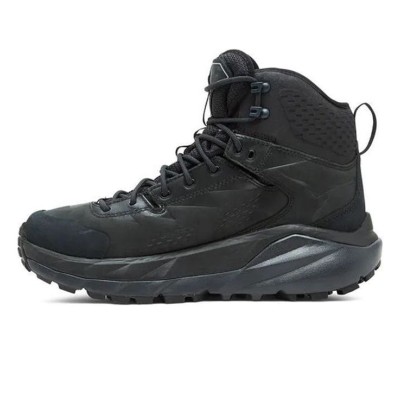 HOKA ONE ONE Kaha GTX Hiking Boots (1112030-BPHN) - Black/Phantom, Waterproof with GORE-TEX and Vibram Outsole