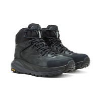 HOKA ONE ONE Kaha GTX Hiking Boots (1112030-BPHN) - Black/Phantom, Waterproof with GORE-TEX and Vibram Outsole