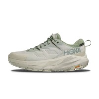 HOKA ONE ONE Kaha GTX 1123114-CTBS Outdoor Waterproof Hiking Shoes | Celadon Tint and Basil Lightweight All-Terrain Durable Shoes | Breathable Comfortable High-Performance Trail Shoes