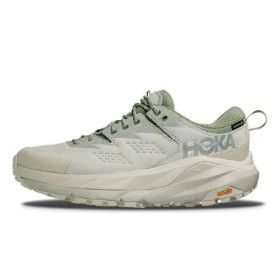 HOKA ONE ONE Kaha GTX 1123114-CTBS Outdoor Waterproof Hiking Shoes | Celadon Tint and Basil Lightweight All-Terrain Durable Shoes | Breathable Comfortable High-Performance Trail Shoes