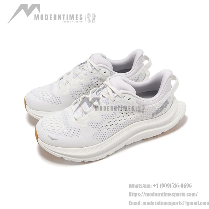 HOKA ONE ONE Kawana 2 Shoes in White Nimbus Cloud with Lightweight Cushioning