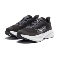 Hoka One One Mach 6 Running Shoes | 1147790-BWHT | Lightweight Cushioned Black & White Sneakers