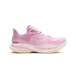 HOKA Mach 6 Laufschuhe in den Farben Pink Twilight und Lemonade mit leichter Dämpfung und stilvollem Design.