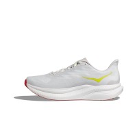 HOKA ONE ONE Mach 6 1147790-WNCL Running Shoes | White Nimbus Cloud Lightweight Performance Trainers | Breathable Comfortable Cushioned Shoes