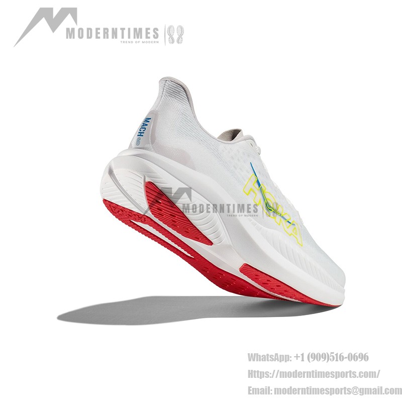 HOKA ONE ONE Mach 6 1147790-WNCL 러닝화 - 화이트 Nimbus Cloud 퍼포먼스 트레이너