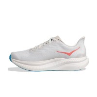 HOKA ONE ONE Mach 6 1147810-WNCL Laufschuhe | Weiß Nimbus Cloud Leichte Gedämpfte Trainer | Hochleistungs-Sportschuhe