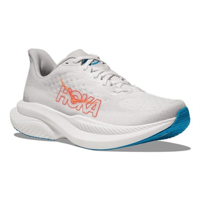 HOKA ONE ONE Mach 6 1147810-WNCL Running Shoes | White Nimbus Cloud Lightweight Cushioned Trainers | High-Performance Sports Sneakers