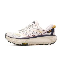 HOKA ONE ONE Mafate Speed 2 1126851-ALK Trail Running Shoes | Alabaster & Oat Milk Lightweight Cushioned All-Terrain Sneakers | Durable High-Performance Outdoor Trainers