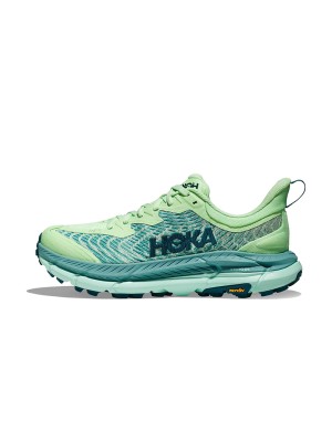 HOKA Mafate Speed 4 Trail Running Shoes 1131056-LGOM | Green | Maximum Grip & All-Day Comfort