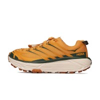 Hoka One One Mafate Three 2 Trail Running Shoes | 1141572-GLW | Lightweight Cushioned Golden Yellow Sneakers