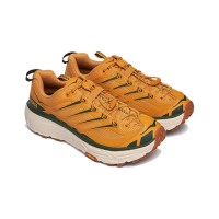 Hoka One One Mafate Three 2 Trail Running Shoes | 1141572-GLW | Lightweight Cushioned Golden Yellow Sneakers