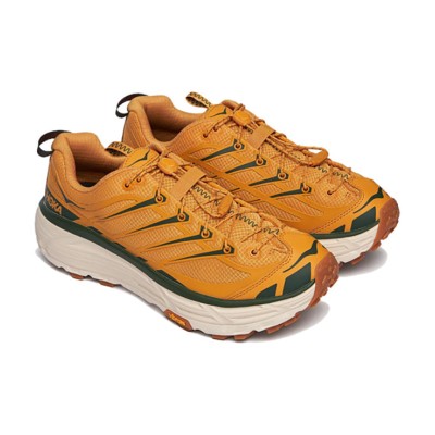 Hoka One One Mafate Three 2 トレイルランニングシューズ｜1141572-GLW｜軽量クッション性ゴールデンイエロースニーカー