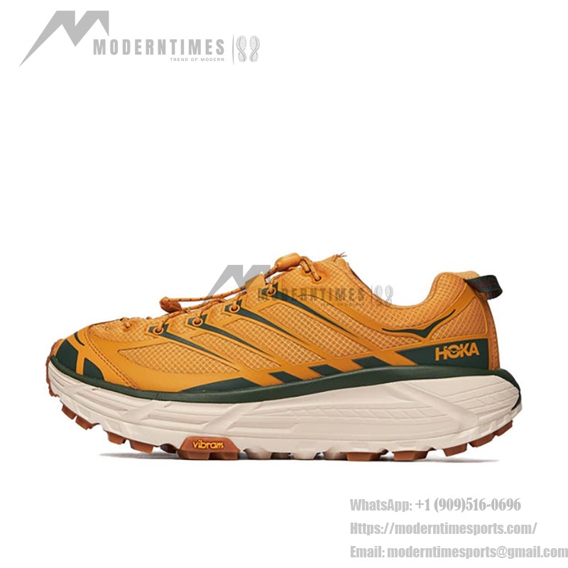 Hoka One One Mafate Three 2 Trail Running Shoes - Golden Yellow Model 1141572-GLW