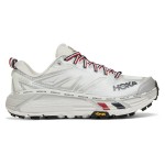 HOKA x Moncler Mafate Speed 2 Laufschuhe in Nimbus Cloud & Harbor Mist mit Vibram®-Außensohle und hochwertigem Design.