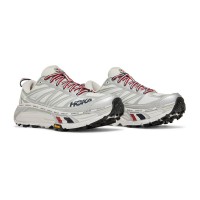 HOKA x Moncler Mafate Speed 2 Laufschuhe 1129992-NCHMS | Nimbus Cloud & Harbor Mist | Hochwertige Zusammenarbeit von Luxus und Leistung