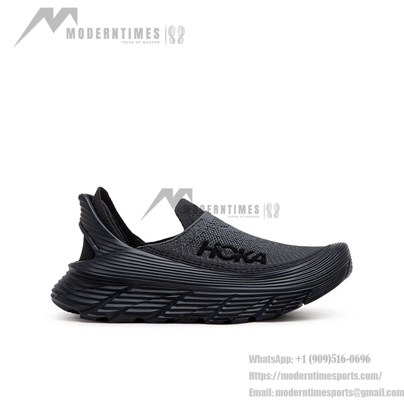 Hoka One One Restore TC Slip-On Shoes in Black