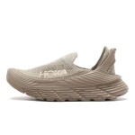 Hoka One One Restore TC Slip-On Shoes in Dune Tan