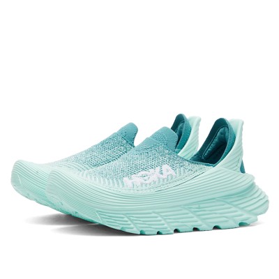 HOKA ONE ONE Restore TC 1134532-OMSO Slip-On Sneakers | Ocean Mist Lightweight Comfortable Breathable Running Shoes | Perfect for Men & Women