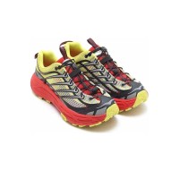 HOKA ONE ONE Speedgoat 5 1153891-HRK Trailrunning-Schuhe | Rot-Gelbes Rutschfestes Design | Leichte und Robuste Laufschuhe