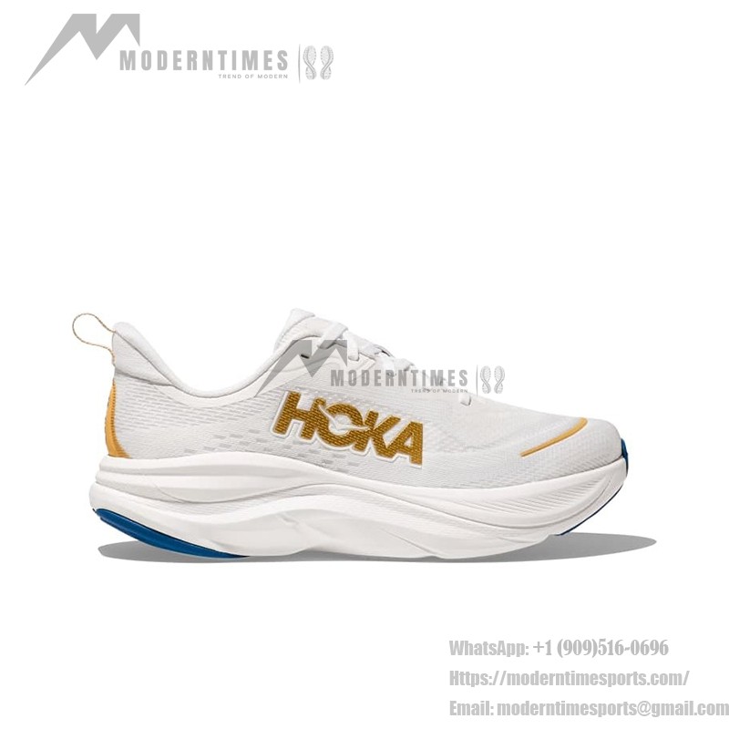 HOKA ONE ONE Skyf Low 1155111-FTG Running Shoes in Frost Gold