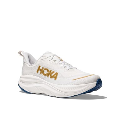 HOKA ONE ONE Skyf Low 1155111-FTG Running Shoes | Frost Gold Lightweight Comfortable Cushioned Sneakers | Perfect for Style and Training