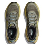 HOKA ONE ONE Skyline Float X 1141610-OHCRT Running Shoes in Olive Green and Celery