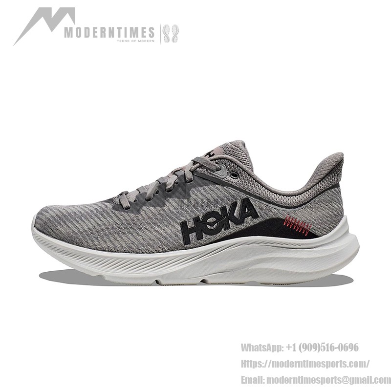 HOKA ONE ONE Solimar 1123074-LNBK Running Shoes in Limestone