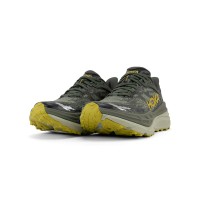 HOKA ONE ONE Stinson 7 1141530-OZF Running Shoes | Olive Green Forest Camo Trail Shoes | Cushioned Non-Slip Durable Outdoor Sneakers