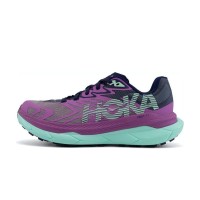 HOKA ONE ONE Tecton X 2 Trail Running Shoes 1134507-OFNS | Orchid Flower & Night Sky | Carbon Plate Technology with Vibram Grip