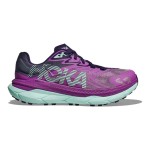 HOKA ONE ONE Tecton X 2 Trail Running Shoes in Orchid Flower & Night Sky with Carbon Plate and Vibram Grip