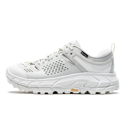 HOKA ONE ONE Tor Ultra Low GORE-TEX 1130310-WNCL Hiking Shoes | White Lightweight Waterproof Trail Shoes | Cushioned Durable High-Performance Outdoor Footwear