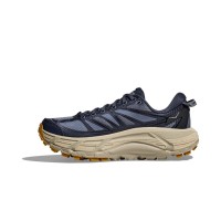 HOKA ONE ONE Mafate Speed 2 1126851-VYF Men's Trail Running Shoes | Navy and Beige Lightweight Cushioned All-Terrain Shoes | Durable High-Performance Outdoor Trainers