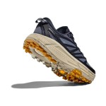 HOKA ONE ONE Mafate Speed 2 1126851-VYF Men's Trail Running Shoes - Navy and Beige